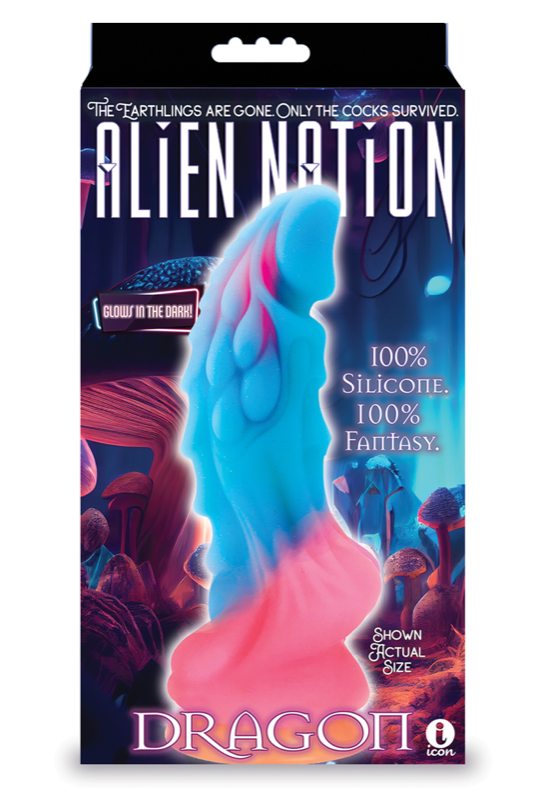 Alien Nation Glow Dragon Creature Dildo