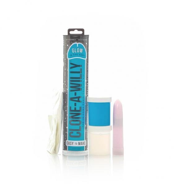 Clone-A-Willy Glow in the Dark Kit - Blue