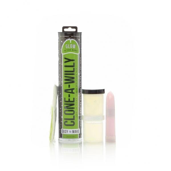 Clone-A-Willy Glow in the Dark Kit - Green
