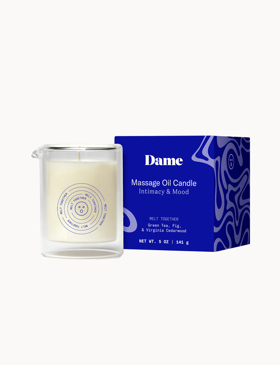 Dame Massage Oil Candle - Melt Together
