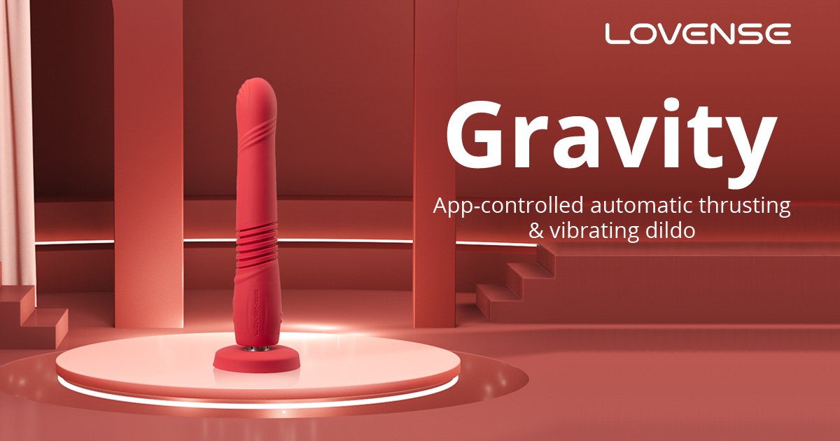 Lovense Gravity Thrusting Dildo