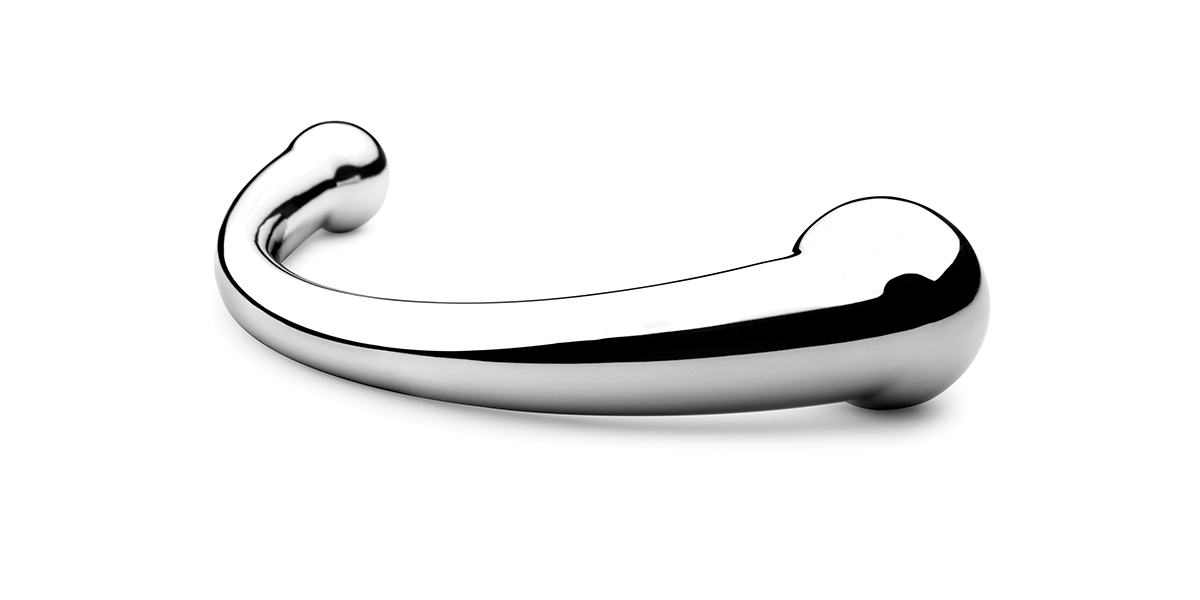 nJoy Pure Wand Stainless Steel G-Spot/Prostate