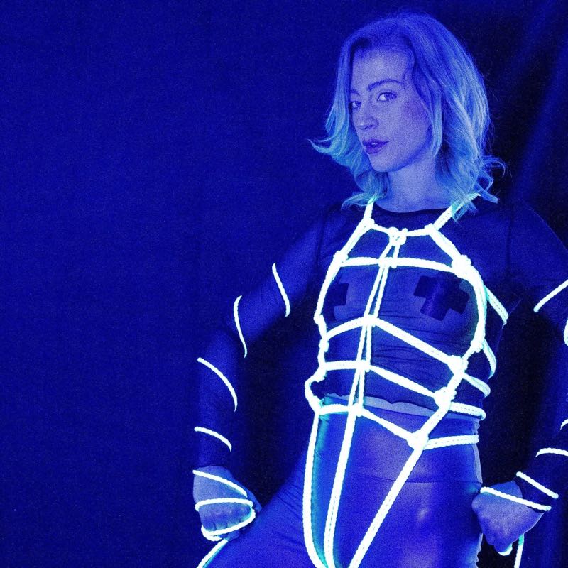 Glow-in-the-Dark Shibari Bondage Rope 30ft